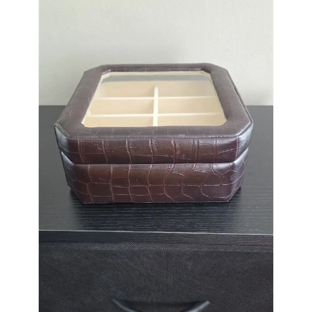 Mens Leather Jewerly Box